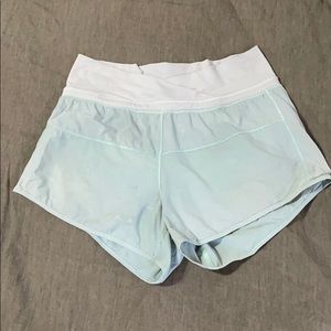 Lululemon Pace Shorts lined